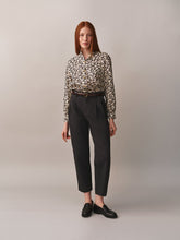 Load image into Gallery viewer, Monceau blouse in black Liberty fabric in organic cotton