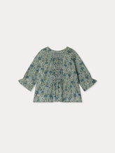 Load image into Gallery viewer, Blissi smocked blouse in Liberty fabric in organic cotton