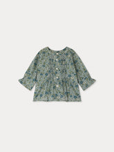 Load image into Gallery viewer, Blissi smocked blouse in Liberty fabric in organic cotton