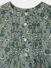 Load image into Gallery viewer, Blissi smocked blouse in Liberty fabric in organic cotton