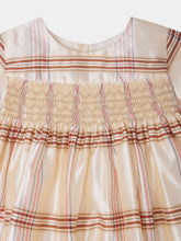 Load image into Gallery viewer, Marushka smocked silk dress