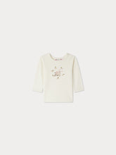 Load image into Gallery viewer, Tahsina Kitten Print T-shirt in organic cotton