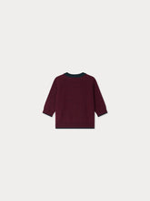 Load image into Gallery viewer, Teotim cardigan in burgundy wool