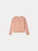 Load image into Gallery viewer, Manon cherry cashmere cardigan