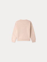 Load image into Gallery viewer, Tahini sweater with hand embroidered painter's workshop