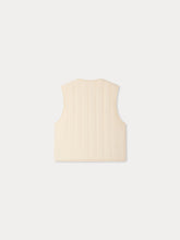 Load image into Gallery viewer, Maya reversible sleeveless faux fur jacket