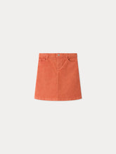 Load image into Gallery viewer, Merryl skirt with pockets in organic cotton velvet