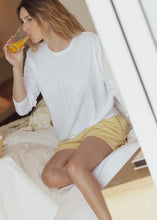 Load image into Gallery viewer, 1965 white on white long-sleeve tee