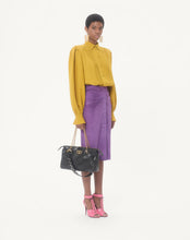 Load image into Gallery viewer, Panthea Shoulder Bag In Nappa Leather With Chevron Pattern