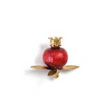 Load image into Gallery viewer, Seferî Storyteller Plate Charm - Pomegranate - Set of 4