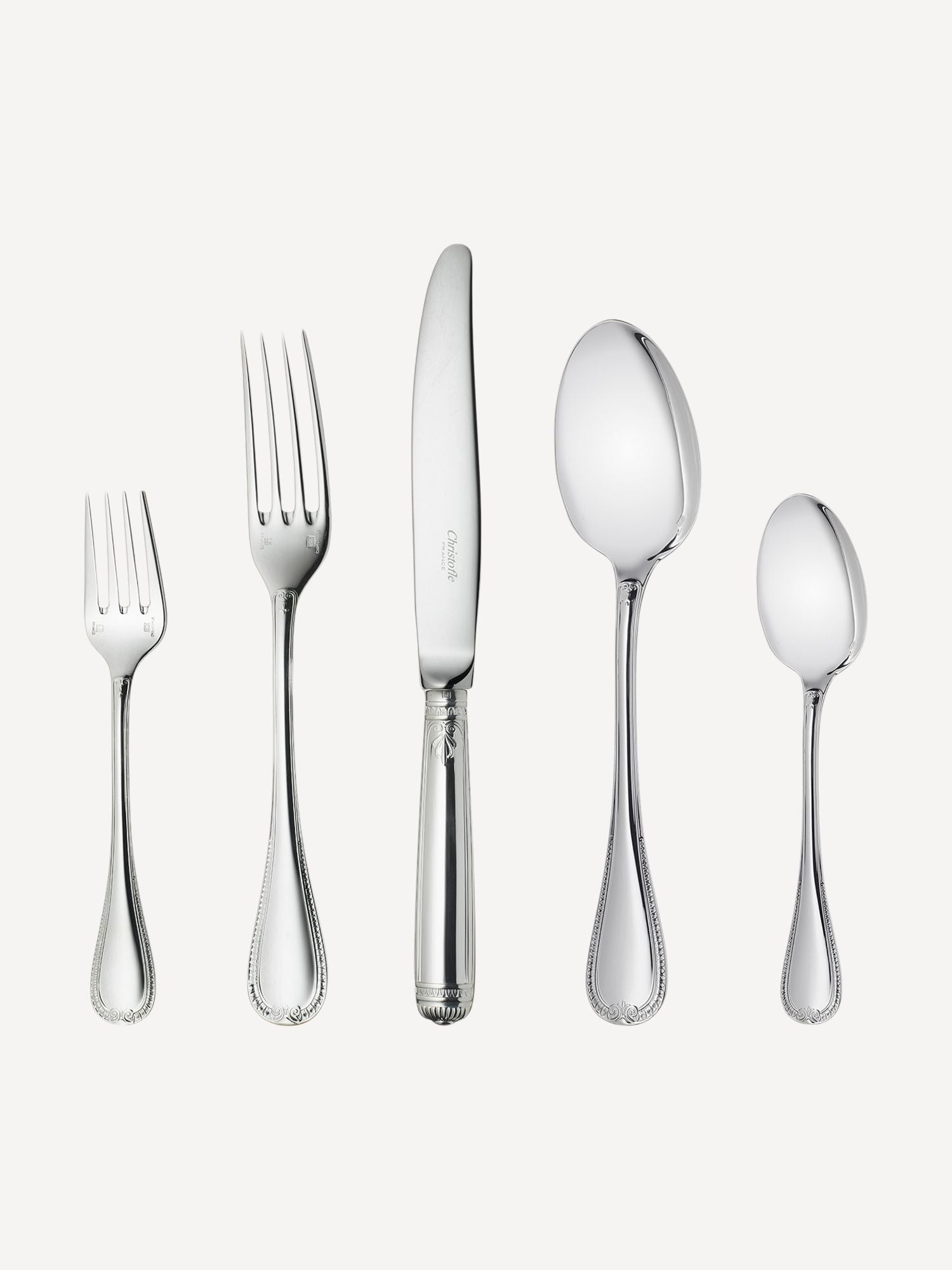 Malmaison 5-Piece Silver-Plated Flatware Set – Bal Harbour Shops