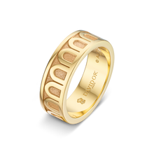 Load image into Gallery viewer, L'Arc de DAVIDOR Ring MM, 18k Yellow Gold with Satin Finish - DAVIDOR