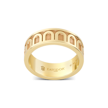 Load image into Gallery viewer, L&#39;Arc de DAVIDOR Ring MM, 18k Yellow Gold with Satin Finish - DAVIDOR
