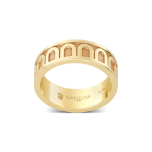 Load image into Gallery viewer, L'Arc de DAVIDOR Ring MM, 18k Yellow Gold with Satin Finish - DAVIDOR