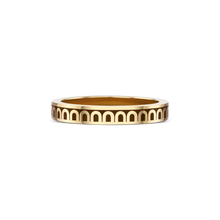 Load image into Gallery viewer, L'Arc de DAVIDOR Ring PM, 18k Yellow Gold with Lacquered Ceramic - DAVIDOR
