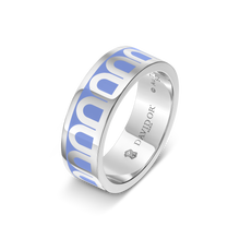 Load image into Gallery viewer, L'Arc de DAVIDOR Ring MM, 18k White Gold with Lacquered Ceramic - DAVIDOR