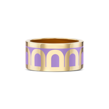 Load image into Gallery viewer, L'Arc de DAVIDOR Ring GM, 18k Yellow Gold with Lacquered Ceramic - DAVIDOR