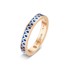 Load image into Gallery viewer, L'Arc de DAVIDOR Ring PM, 18k Rose Gold with Lacquered Ceramic - DAVIDOR