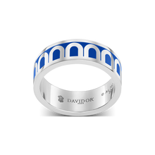 Load image into Gallery viewer, L'Arc de DAVIDOR Ring MM, 18k White Gold with Lacquered Ceramic - DAVIDOR