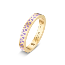 Load image into Gallery viewer, L'Arc de DAVIDOR Ring PM, 18k Yellow Gold with Lacquered Ceramic - DAVIDOR