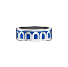 Load image into Gallery viewer, L'Arc de DAVIDOR Ring MM, 18k White Gold with Lacquered Ceramic - DAVIDOR