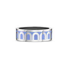 Load image into Gallery viewer, L'Arc de DAVIDOR Ring MM, 18k White Gold with Lacquered Ceramic - DAVIDOR