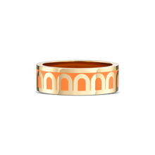 Load image into Gallery viewer, L'Arc de DAVIDOR Ring MM, 18k Yellow Gold with Lacquered Ceramic - DAVIDOR