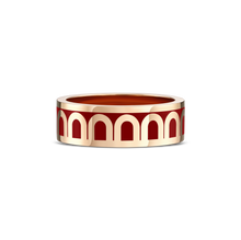 Load image into Gallery viewer, L'Arc de DAVIDOR Ring MM, 18k Rose Gold with Lacquered Ceramic - DAVIDOR