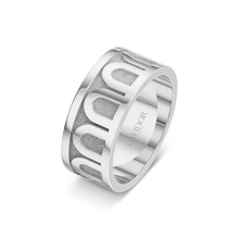 Load image into Gallery viewer, L'Arc de DAVIDOR Ring GM, 18k White Gold with Satin Finish - DAVIDOR