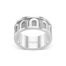Load image into Gallery viewer, L'Arc de DAVIDOR Ring GM, 18k White Gold with Satin Finish - DAVIDOR