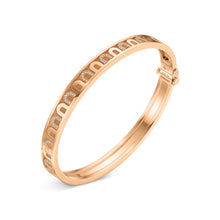 Load image into Gallery viewer, L'Arc de DAVIDOR Bangle PM, 18k Rose Gold with Satin Finish and Colonnato Diamonds - DAVIDOR
