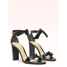 Load image into Gallery viewer, Clarita Block 90 Black Sandal