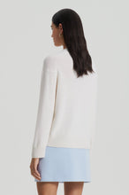 Load image into Gallery viewer, Essentials cardigan with knots in cashmere.
