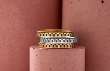 Load image into Gallery viewer, L'Arc de DAVIDOR Ring PM, 18k Rose Gold with Satin Finish - DAVIDOR