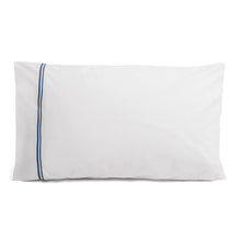 Load image into Gallery viewer, Seferî Flower Garden Standard Pillowcase - Blue
