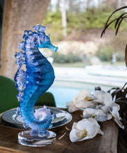 Load image into Gallery viewer, Mer de Corail Hippocampe Bleu et rose - Daum

