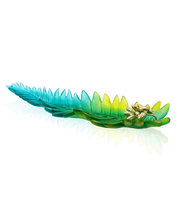 Load image into Gallery viewer, Palm Beach Coupe feuille grand modÃ¨le de Emilio Robba 225ex - Daum
