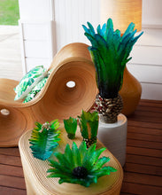 Load image into Gallery viewer, Palm Beach Coupe feuille grand modÃ¨le de Emilio Robba 225ex - Daum
