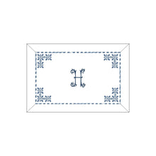 Load image into Gallery viewer, Seferî Flower Garden Boudoir Sham - Blue
