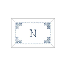 Load image into Gallery viewer, Seferî Flower Garden Boudoir Sham - Blue
