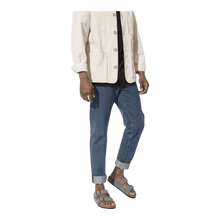 Load image into Gallery viewer, Birkenstock Arizona Nubuck Leather Desert Buck Whale Gray for Men 10207521
