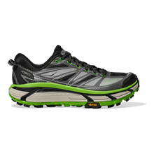 Load image into Gallery viewer, Hoka One Mafate speed 2 Black/Electric Green 1126851-BCKLC
