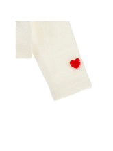 Load image into Gallery viewer, Cardigan with hearts and embroidery details
