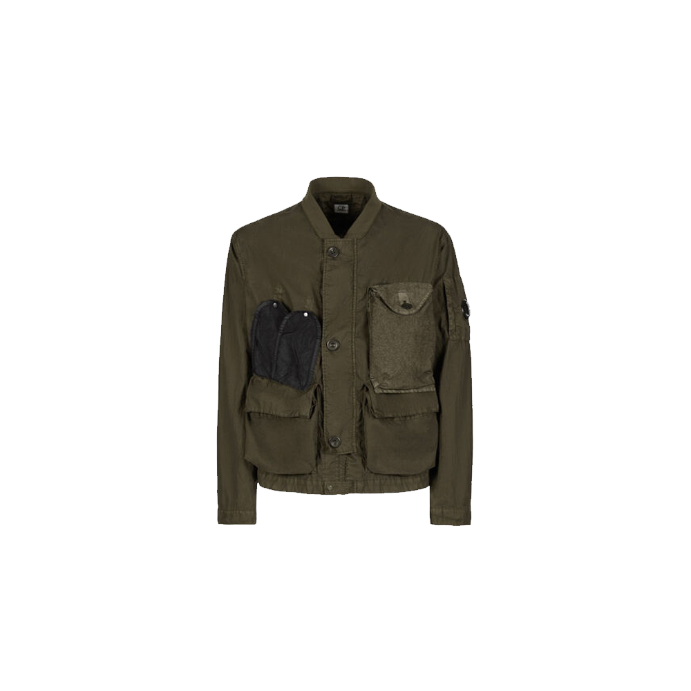 C.P. Company Outerwear Short Jacket Ivy Green Men