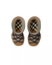 Load image into Gallery viewer, Burberry Unisex Check Rubber Marsh High Boots - Toddler
