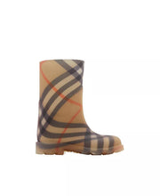 Load image into Gallery viewer, Burberry Unisex Check Rubber Marsh High Boots - Toddler

