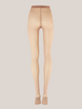 Load image into Gallery viewer, Velvet Net Illusion Tights
