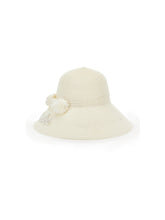 Load image into Gallery viewer, Straw hat pom pom
