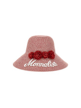 Load image into Gallery viewer, Straw hat pom pom
