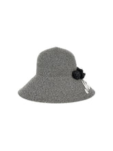 Load image into Gallery viewer, Straw hat pom pom
